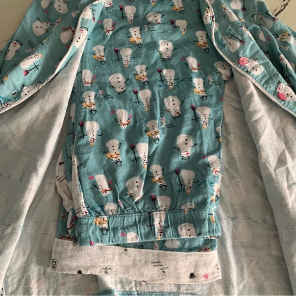 Munki Munki Snowman Jammies - Picture 6 of 9
